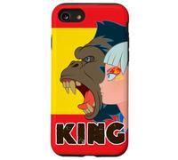 King Kong Skull Island Mitsume Personnage Pose Anime Classique Coque pour iPhone SE (2020) / 7/8