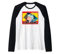 King Kong Skull Island Mitsume Personnage Pose Anime Classique Manche Raglan