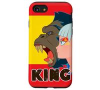 King Kong Skull Island Mitsume Personnage Pose Classique Anime Coque pour iPhone SE (2020) / 7/8