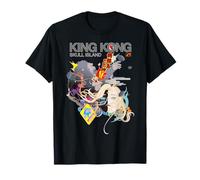 King Kong Skull Island X Mitsume Anime Manga Kaiju Cyberpunk T-Shirt