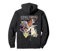 King Kong Skull Island X Mitsume Manga animé Cyberpunk Kaiju Sweat à Capuche