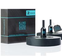 King Kong State Lot de 2 gommes à film pour enlever les films et autocollants sur voitures et motos - Noir - Pour perceuses sans fil