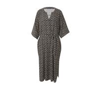 King Louie Robe 'Kiki Kaftan Frankie' noir / blanc, Taille 38