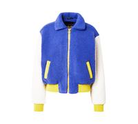 King Louie Veste mi-saison 'Fay' bleu / safran / blanc, Taille L