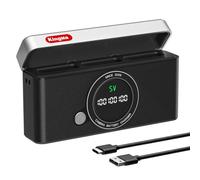 King Ma Chargeur NB-13L, 3 emplacements pour batterie Canon avec affichage | Pour Canon PowerShot G7X/G7X Mark II/G7X Mark III/G5X/G5X Mark II/G9X Mark II/SX620HS/SX720HS/SX730HS/SX740HS et plus
