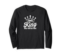 King Make Your Best Move Chess Design Manche Longue