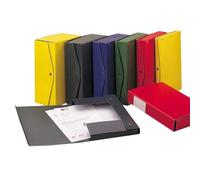 King Mec Project 24006 Lot de 12 boîtes d'archivage - Jaune - 1 pièce