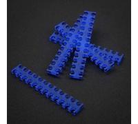 King Mod Services 24-Slot Kabelkamm 3mm klein - bleu - 5er Set G