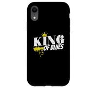 King of Blues Musique Trompette Chanteur Coque pour iPhone XR