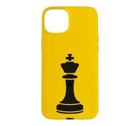 King of Chess | Minimal Graphic Balance Coque pour iPhone 15 Plus