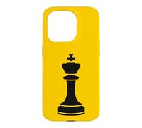 King of Chess | Minimal Graphic Balance Coque pour iPhone 15 Pro