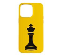King of Chess | Minimal Graphic Balance Coque pour iPhone 15 Pro Max