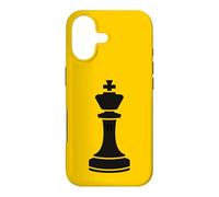 King of Chess | Minimal Graphic Balance Coque pour iPhone 17