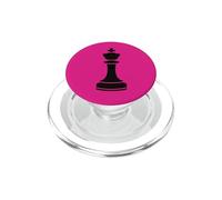King of Chess | Minimal Graphic Balance PopSockets PopGrip pour MagSafe