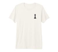 King of Chess | Minimal Graphic Balance T-Shirt Haut de Gamme