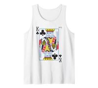 King of Clubs Playing Card Easy Halloween Group Costume Débardeur