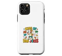 King of Dad Humour Funny Father Comédie Style rétro Coque pour iPhone 11 Pro