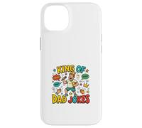 King of Dad Humour Funny Father Comédie Style rétro Coque pour iPhone 14 Plus