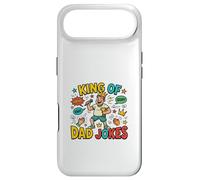 King of Dad Humour Funny Father Comédie Style rétro Coque pour iPhone Air