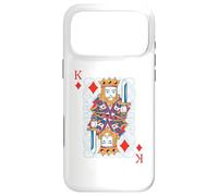 King of Diamonds Carte de Poker à Jouer Blackjack Coque pour iPhone 17 Pro Max