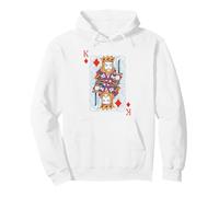 King of Diamonds - Costume d'halloween Amusant et Facile à l'avant et à l'arrière Sweat à Capuche