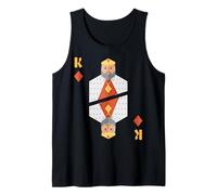 King of Diamonds Deck of Cards Costume d'halloween Débardeur