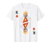 King of Diamonds Deck of Cards Costume d'halloween T-Shirt