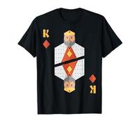 King of Diamonds Deck of Cards Costume d'halloween T-Shirt