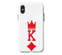 King of Diamonds Jeu de Cartes pour Halloween Coque pour iPhone X/XS