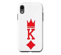 King of Diamonds Jeu de Cartes pour Halloween Coque pour iPhone XR