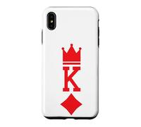 King of Diamonds Jeu de Cartes pour Halloween Coque pour iPhone XS Max