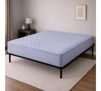 King of Dreams Ensemble Matelas 140x200 + Sommier Démonté + Pieds Offerts Mousse Poli Lattex Indéformable - Déhoussable Housse Lavable - Hauteur 19 cm - Soutien Ferme