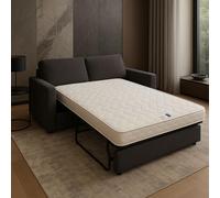 King of Dreams Matelas 130x190 Face de Contact Latex de densité 80 Kg/m3et Mousse Rembourrage 100% polesther Tissu Strech très résistant - Hauteur 15 cm - Soutien Ferme - GOLD15
