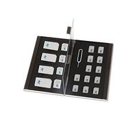 King of Flash haute qualité antichoc étanche en acier inoxydable Argent Métal mémoire flash Coque support B204