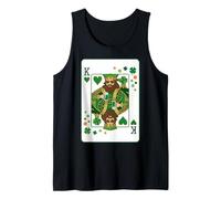 King of Hearts Classic Card Game Irish Saint Patrick's Day Débardeur