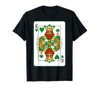 King of Hearts Classic Card Game Irish Saint Patrick's Day T-Shirt