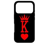 King of Hearts Costume d'halloween pour Couple de Roi Reine Coque pour iPhone 17 Pro