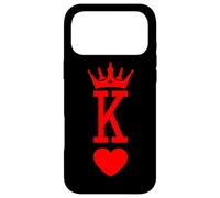 King of Hearts Costume d'halloween pour Couple de Roi Reine Coque pour iPhone 17 Pro Max