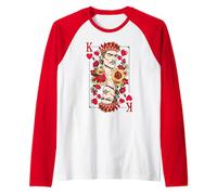King of Hearts | Costume moderne Royal Flush Group Manche Raglan