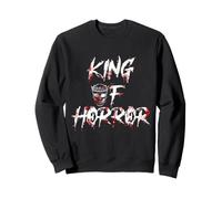 King of Horror Funny Halloween Fête des pères Sweatshirt