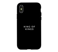 King of Kings Minimaliste Christian Coque pour iPhone X/XS