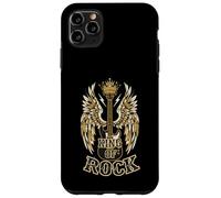 King of Rock and Roll Guitare Vintage Rock Music Coque pour iPhone 11 Pro Max