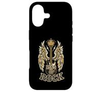 King of Rock and Roll Guitare Vintage Rock Music Coque pour iPhone 17