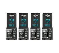 King Of Shaves Sensitive Huile De Rasage Pour Hommes 15ml QUAD PACK - L'emballage Peut Varier