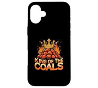 King of the Coals BBQ Charcoal Grill Smoker Coque pour iPhone 16 Plus