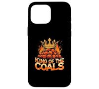King of the Coals BBQ Charcoal Grill Smoker Coque pour iPhone 16 Pro Max