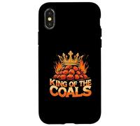 King of the Coals BBQ Charcoal Grill Smoker Coque pour iPhone X/XS