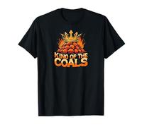King of the Coals BBQ Charcoal Grill Smoker T-Shirt
