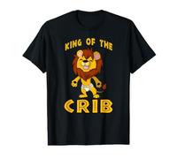 King of The CRB Couche bébé Lion T-Shirt Graphique avec Valeur