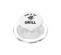 King of The Grill Master Barbecue Master Cookout PopSockets PopGrip pour MagSafe